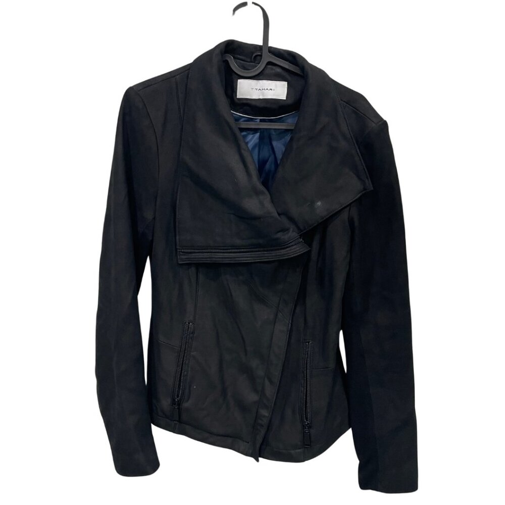 T Tahari Leather Jacket